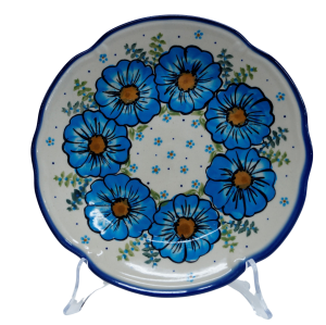 Talerz deserowy z reliefem 21,5 cm (A256 D102)