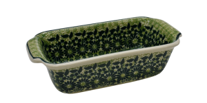 Forma ceramiczna z uszami do pieczenia chleba II (A181 D49)