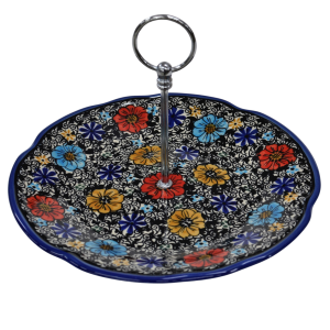 Patera ceramiczna na ciasto duża (A510 D66)     