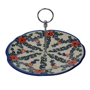 Patera ceramiczna na ciasto duża (A510 D56)           