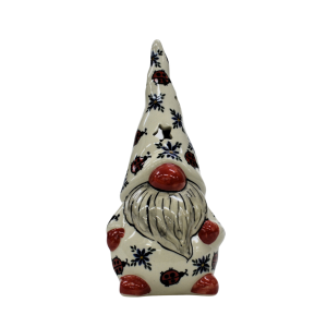 Figurka ceramiczna Krasnal Gnom Skrzat duży (A509 D18)  