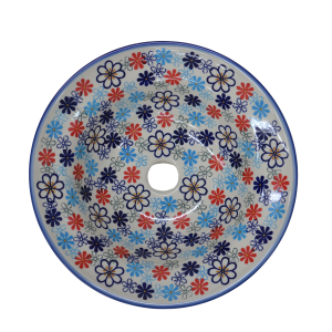 Umywalka ceramiczna Bolesławiec 38 cm (A529 D44) 