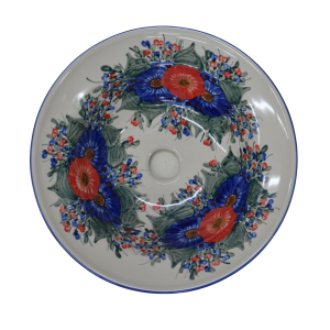 Umywalka ceramiczna Bolesławiec 38 cm (A529 D12) 