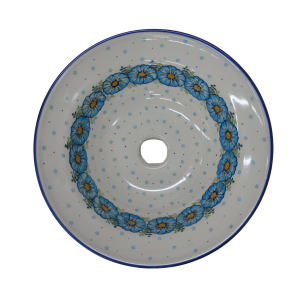 Umywalka ceramiczna Bolesławiec 38 cm (A529 D102) 