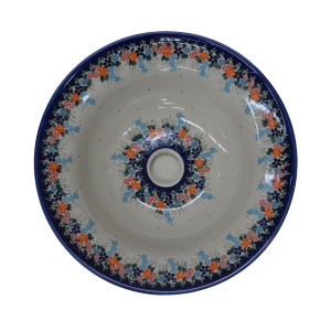 Umywalka ceramiczna Bolesławiec 38 cm (A529 D23)  