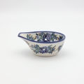 Durszlak / cedzak ceramiczny A506 D7 – ręcznie malowana ceramika bolesławiecka, praktyczny i dekoracyjny do odcedzania makaronu, warzyw i owoców.